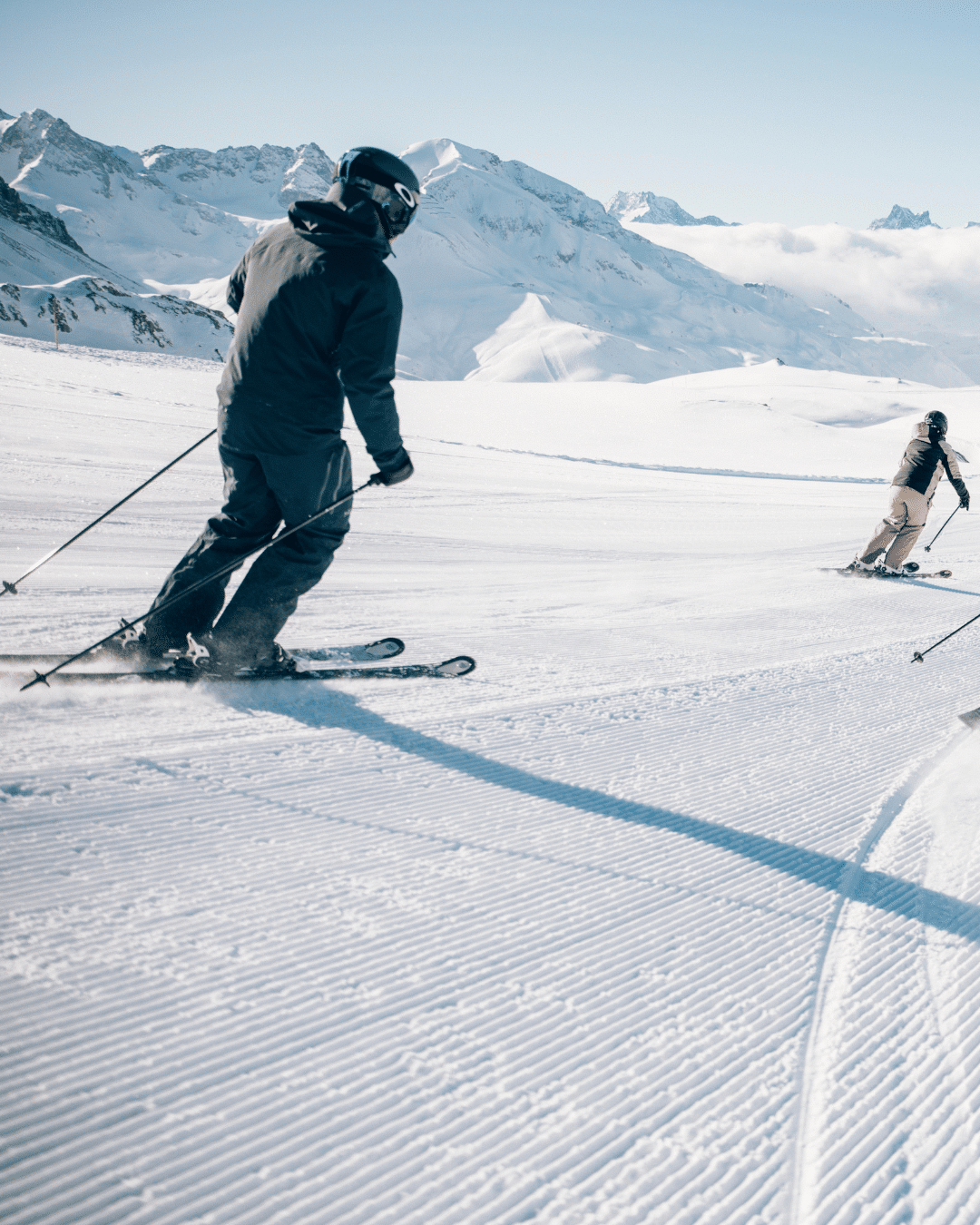 Skifahren in Lech